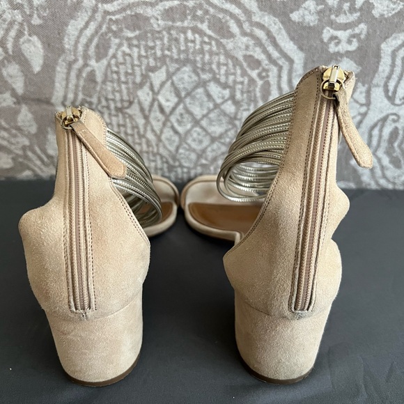 Aquazzura block heel sandals, pre-owned, size 9 US - Picture 5 of 6